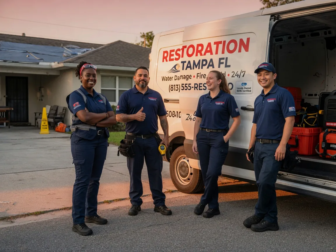 Water Damage Restoration company in Mikana, WI